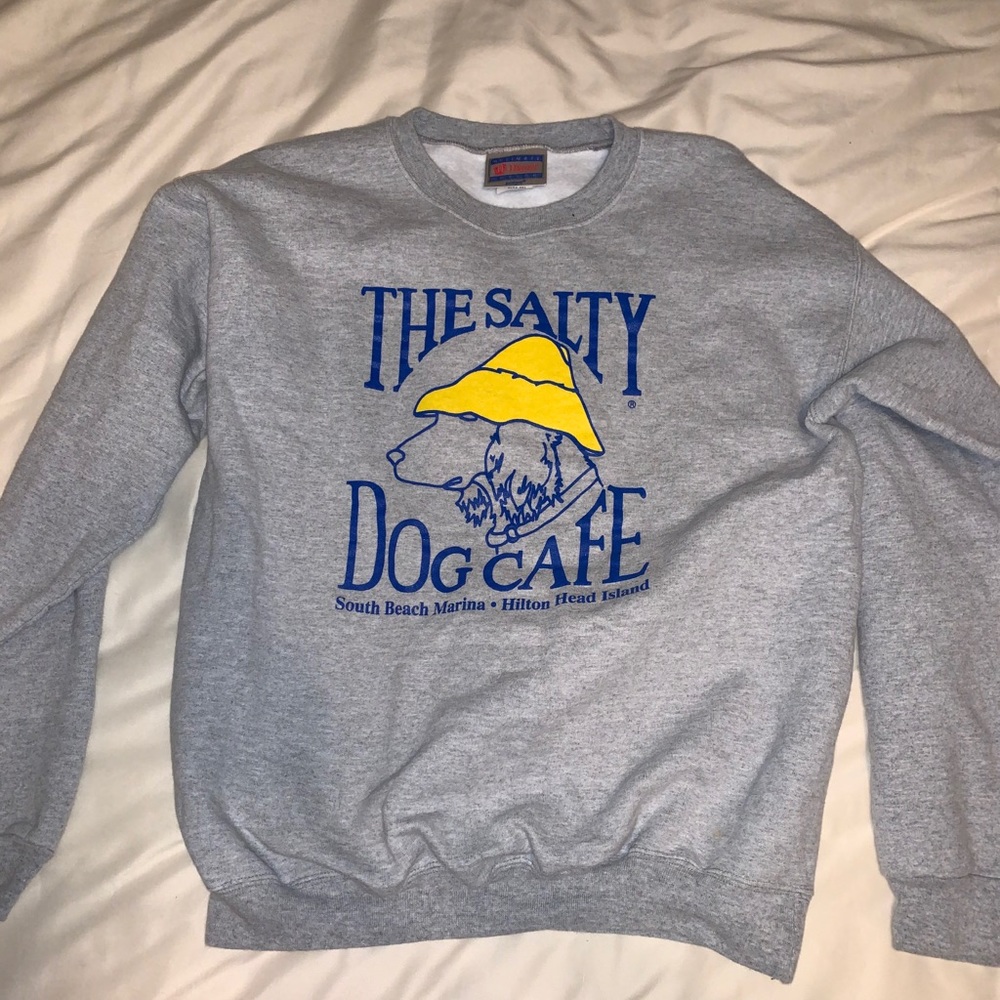 grey slaty dog sweatshirt